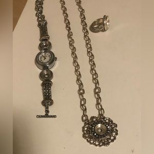 Lot of Lottie Dottie . watch, necklace, ring